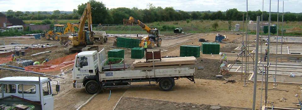 Digging in Mains Sewerage and Service